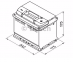 Акумулятор Bosch S5 Silver Plus 61AH R+600A (EN) (Низькобазовий) 12