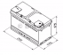 Акумулятор Bosch S4 Silver 80AH R+740A (EN) (Низькобазовий) 12