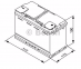 Аккумулятор Bosch S5 AGM 80AH R+800A (EN) 12