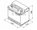 Акумулятор Bosch S3 56AH R+480A (EN) 9