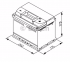 Акумулятор Bosch S3 53AH R+500A (EN) (Низькобазовий) 13