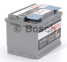 Акумулятор Bosch S5 AGM 60AH R+680A 11