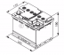 Акумулятор Bosch S5 AGM 60AH R+680A 13