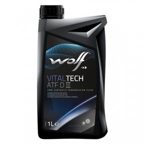 Трансмиссионное масло WOLF VITALTECH ATF DIII (1 л)