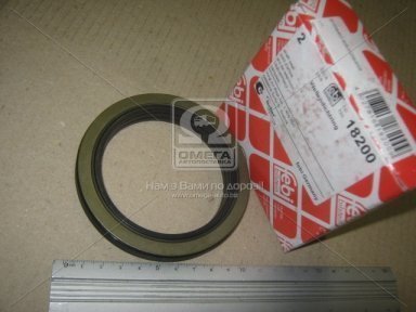 Сальник ступицы 75x100x14 SCANIA (пр-во FEBI)