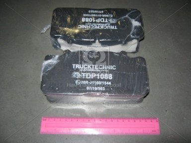 Колодка торм. диск. (компл. на ось) DAF, IVECO, MAN, RVI (пр-во TruckTechnic)