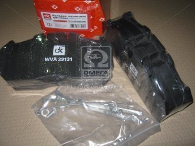 Колодка гальмівний. диск. (компл. на вісь) MAN F2000,TGA, RVI MAGNUM,PREMIUM, ROR <ДК>