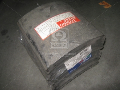 Накладка торм. (компл. на ось) 419х203 2-й рем. FRUEHAUF, ROR, TRAILOR (пр-во Techno Brake)