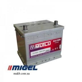 Акумулятор Mutlu Silver Calcium 55Ah JR+ 500A
