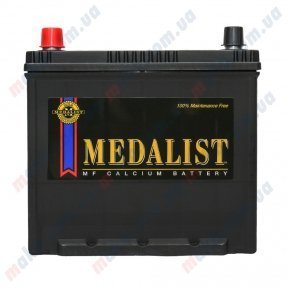 Акумулятор Medalist (75D23R) 65Ah JL+ 570A