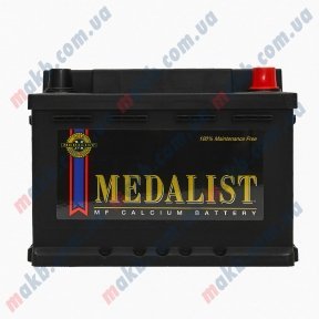 Аккумулятор Medalist 63Ah R+ 640A (низкобазовый)