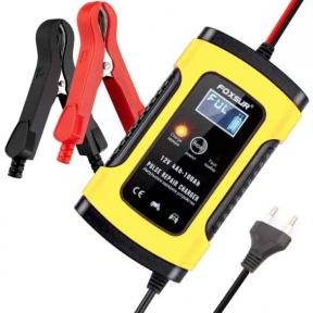 Зарядное устройство для автомобильного аккумулятора Foxsur 12V 5A, 4-100 А