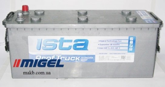 Акумулятор Ista 140Ah L+ 850A