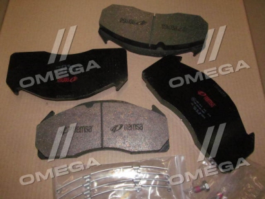 Колодка гальмівний. диск. (компл. на вісь) ROR TA/LM D DUCO, VOLVO FM,FL (вир-во REMSA)