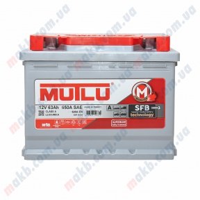 Аккумулятор Mutlu SFB Technology (Ser3) 63Ah R+ 600A