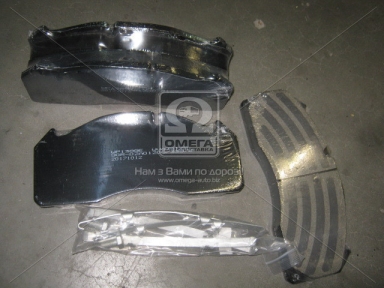 Колодка торм. диск. E-BRAKE (компл. на ось) ROR TA/LM D DUCO, VOLVO FM,FL (пр-во Winnard)