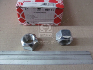 Гайка М24х3х24 SW36 стремянки (вир-во Febi)