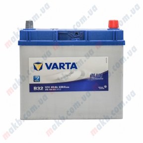 Аккумулятор Varta 45Ah JR+ 330A Blue Dynamic
