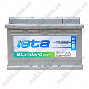 Акумулятор Ista Standard 77Ah R+ 720A