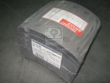 Накладка гальмівний. (компл. на вісь) 420х200 1-ї рем. BPW, DAF SB, SAF (вир-во Techno Brake)