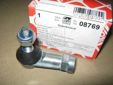 Накінечник М12*1,75 тяги КПП верх. MAN прав. (вир-во Febi)