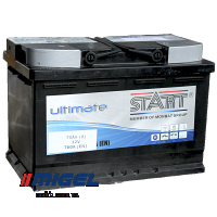 Акумулятор AGM Start Ultimate 70AH R+ 760А