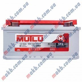 Акумулятор Mutlu SFB Technology (Ser2) 95AH R+ 900A (Низькобазовий)