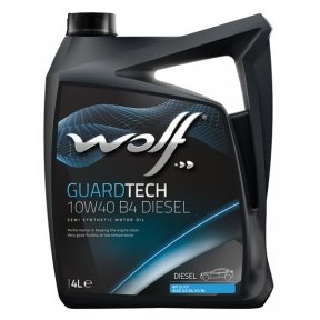 Моторне масло WOLF GUARDTECH 10W40 B4 DIESEL