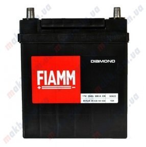Аккумулятор Fiamm Diamond 35Ah JL+300A (тонкая клемма)