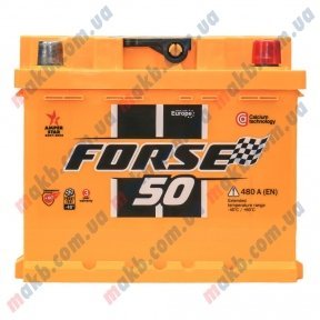 Акумулятор Forse 50Ah R+ 510A (Низькобазовий)