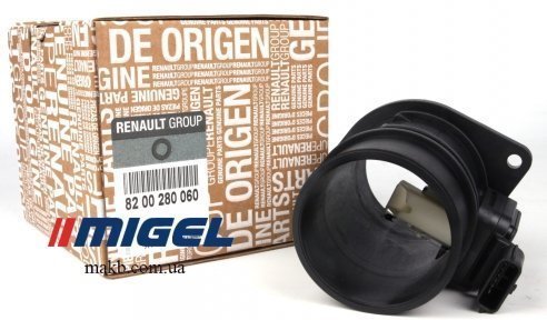 Витратомір повітря Trafic 2.0 DCI 06-/Master 2.5 DCI 06-/ Kangoo 1.5 dCi 08-