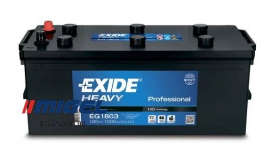 Акумулятор Exide Professional 180Ah L+ 1000A
