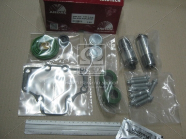 Р/к супорта WABCO 17,5, втулки, болти, пильовики, прокладка (вир-во Andtech)