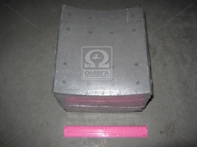 Накладка гальмівний. (компл. на вісь) 420х200 станд. DAF XF95,75CF,F85,SB (вир-во Lumag)