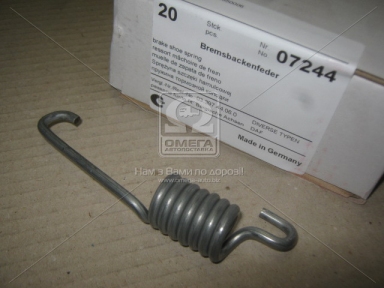 Пружина 100*57*4*21 колодки торм. BPW (пр-во Febi)