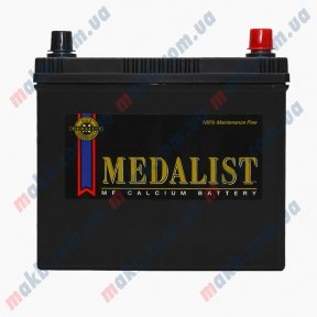 Акумулятор Medalist (55B24LS) 45Ah JR+ 430A