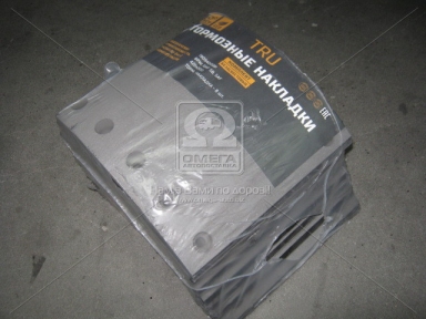 Накладка гальмівний. (компл. на вісь) 420х200 станд. BPW, DAF SB, SAF (вир-во TRU)