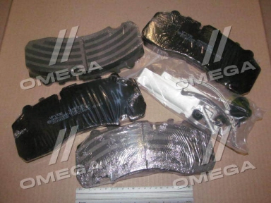 Колодка гальмівний. диск. E-BRAKE (компл. на вісь) BPW SB 4345 (вир-во Winnard)