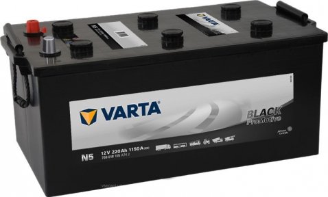 Аккумулятор Varta Black ProMotive 220Ah L+ 1150A