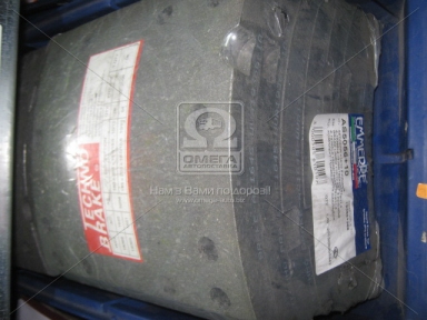 Накладка гальмівний. (компл. на вісь) 419х203 1-ї рем. ROR, FRUEHAUF (вир-во Techno Brake)