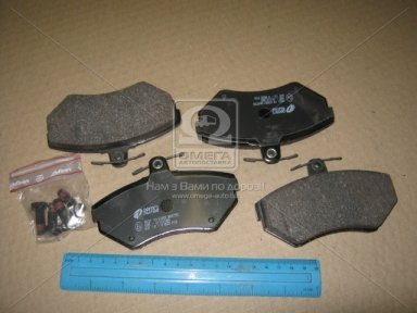 Колодка гальмівний. AUDI A4,VW PASSAT (3B2) передн. (вир-во REMSA)