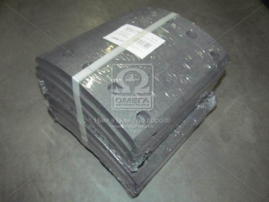 Накладка гальмівний. (компл. на вісь) 420х200 2-ї рем. BPW, DAF SB, SAF (RIDER)