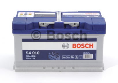 Акумулятор Bosch S4 Silver 80AH R+740A (EN) (Низькобазовий)