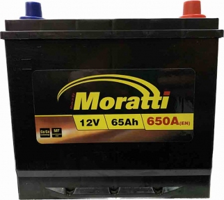 Акумулятор Moratti 65Ah JR+ 650A
