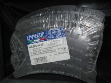 Накладка гальмівний. (компл. на вісь) 419х219,2 1-ї рем. ROR, TRAILOR (вир-во Techno Brake)