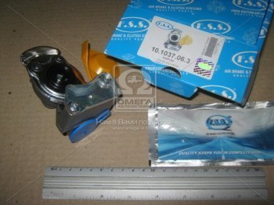 Головка соед. М22х1,5 палм с/к желтая (пр-во F.S.S)