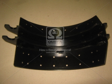 Колодка торм. барабан. 419x220 ROR (пр-во AXUT)