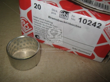 Втулка 20*32*36 колодки торм. DAF 75, 85CF, CF75 (пр-во Febi)