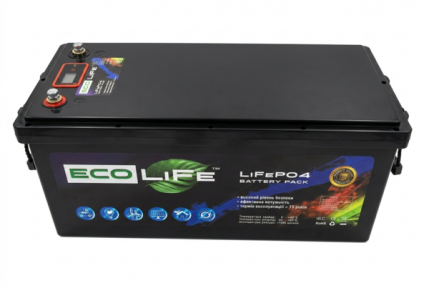 Аккумулятор LiFePO4 24V 100Ah EcoLife Литиевая батарея