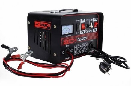 Зарядний для акумулятора Дніпро-М СВ-20S